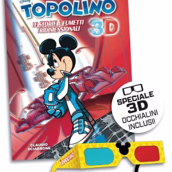 Topolino 3D Firmato Claudio Sciarrone