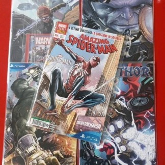 Marvel Amazing Spiderman 705 + Lotto Variant Cover PS4