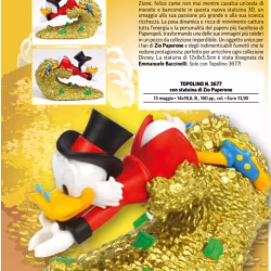 Topolino 3677 + Statuina di Zio Paperone